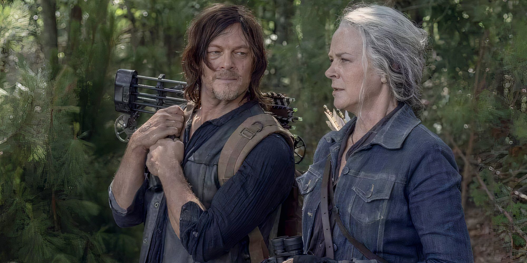 Daryl and Carol in The Walking Dead