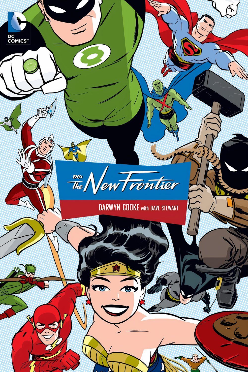 DC The New Frontier Comic Art by Darwyn Cooke