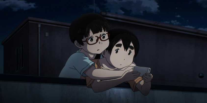 Kadode and Ouran in episode 8