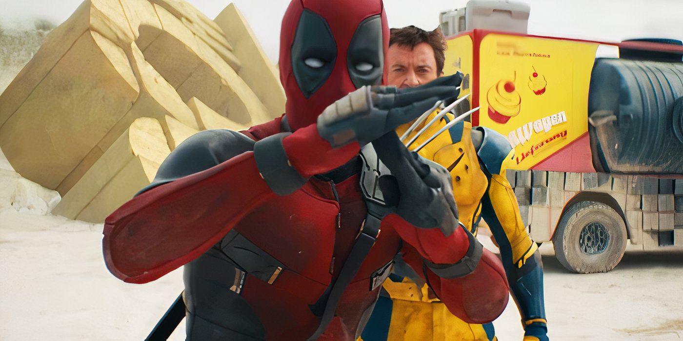 Deadpool calling for a time out in Deadpool & Wolverine