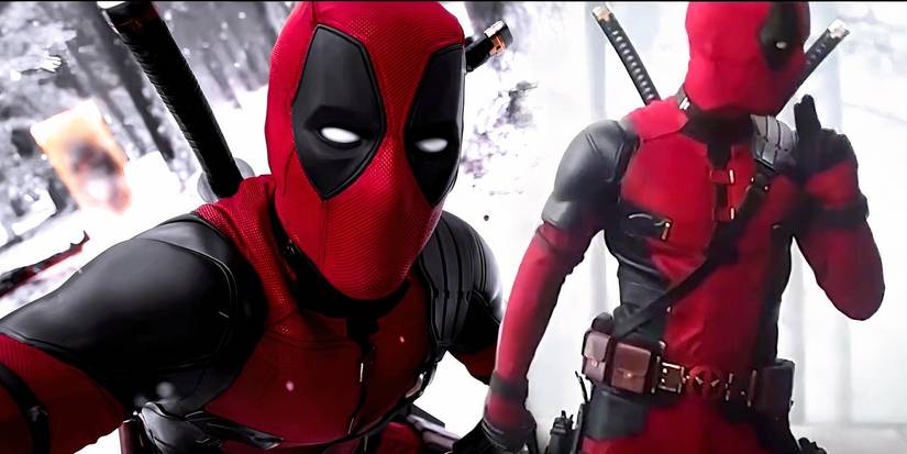 Deadpool from the opening scene and the Bye Bye Bye scene in deadpool & Wolverine