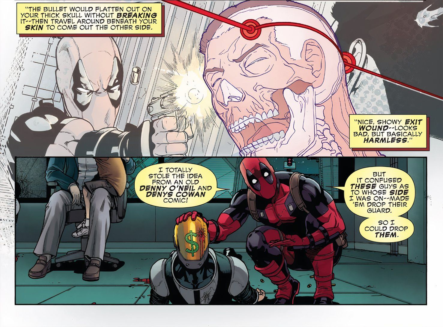 Deadpool vs o Justiceiro Deadpool explica de onde tirou sua ideia para derrotar o Justiceiro