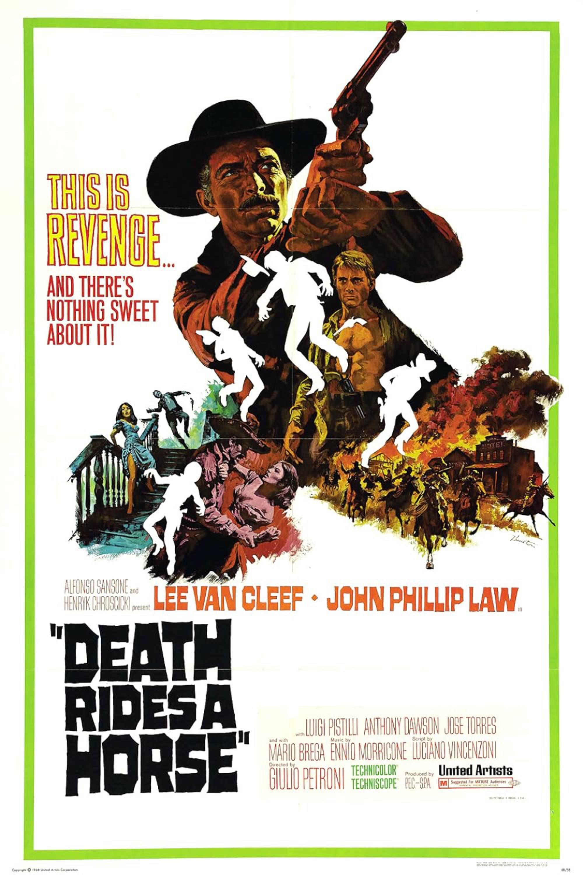 Death Rides A Horse (1967) - Poster