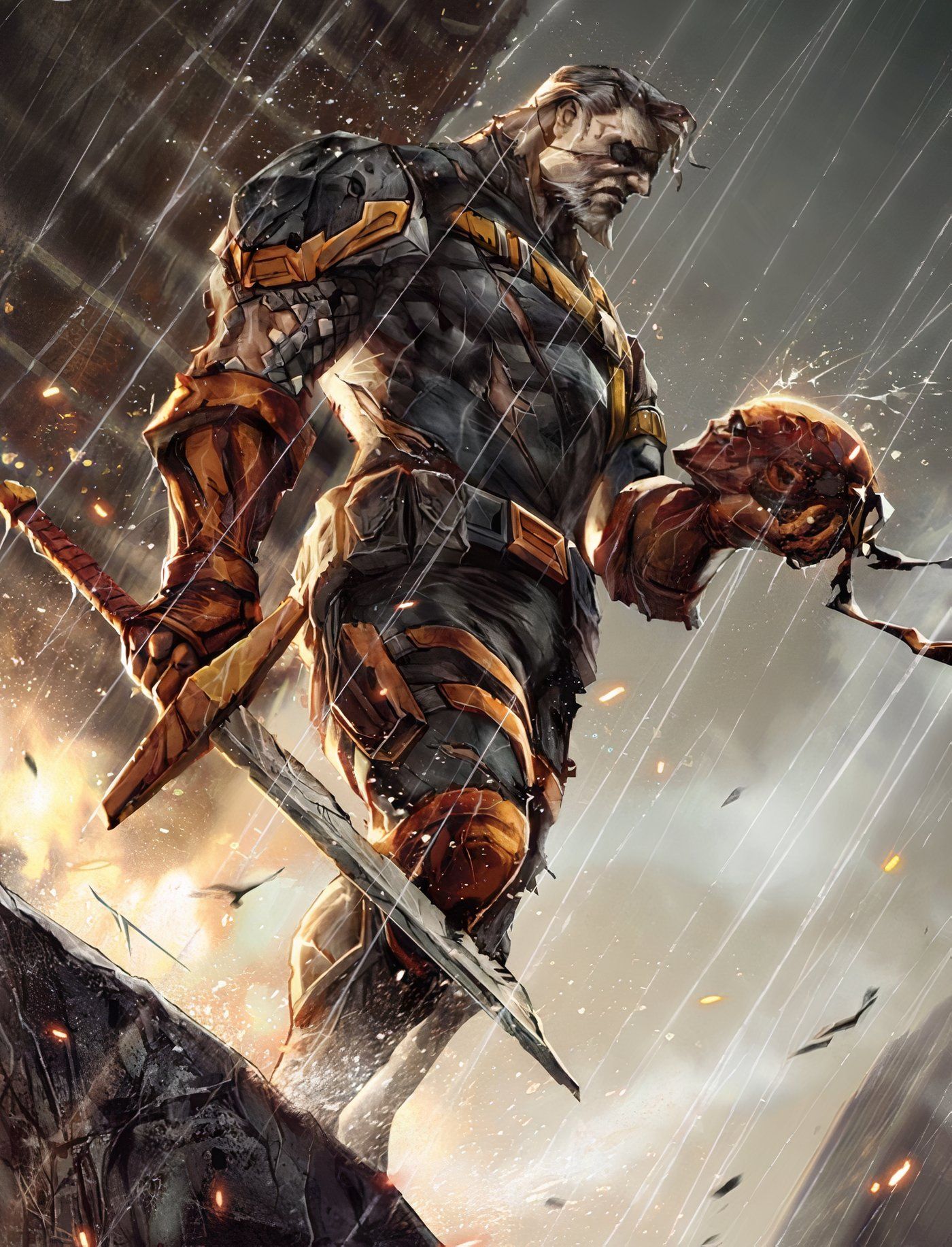 Arte da capa de Deathstroke Inc #6 Slade Wilson 