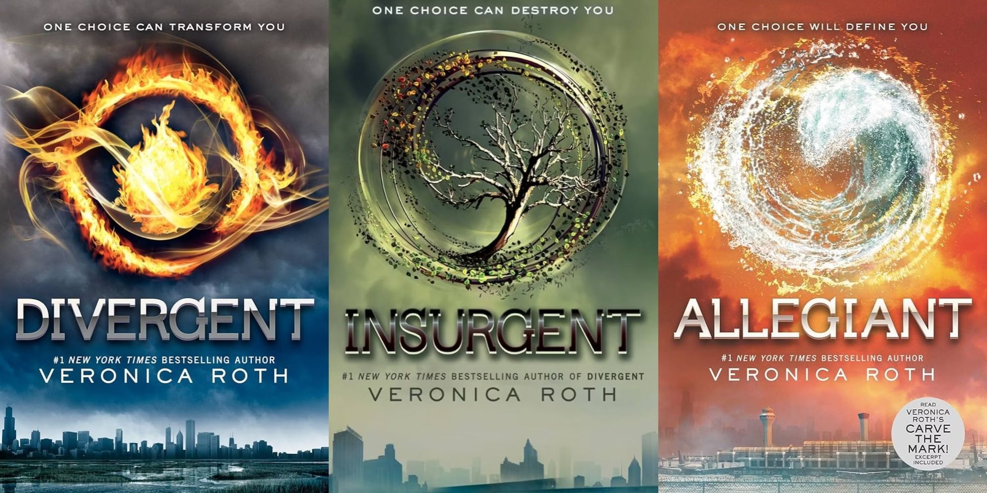 Divergent Book Covers