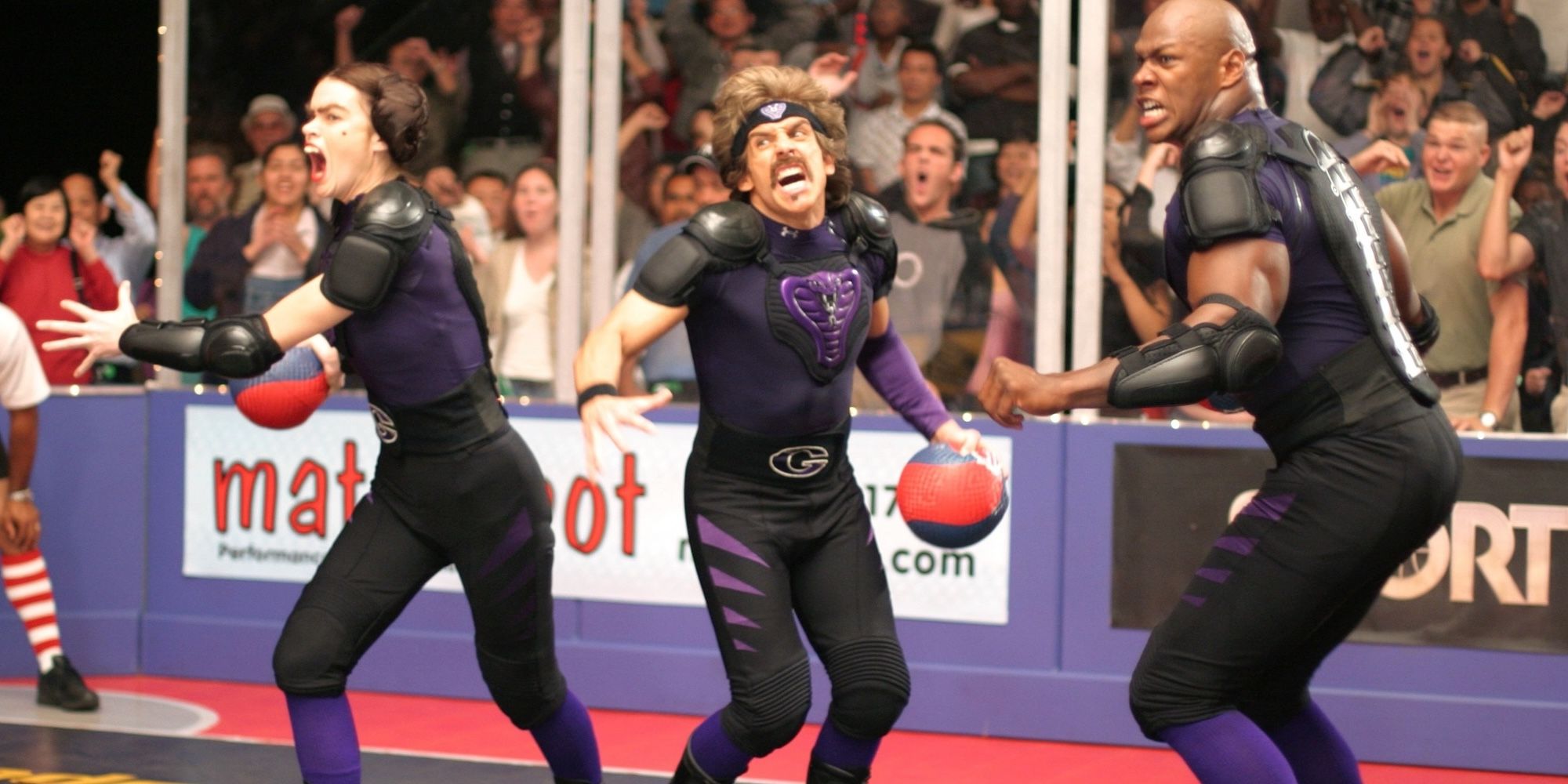 Afortunadamente, el final original de Dodgeball no sucedió, pero de todos modos apareció en la película