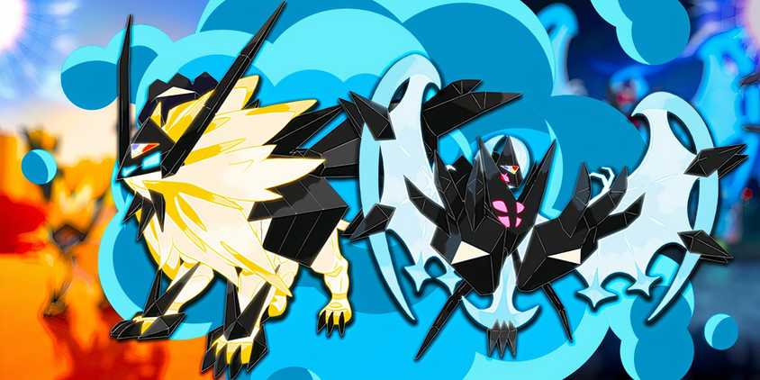 Dusk Mane Necrozma and Dawn Wings Necrozma appearing in Pokemon GO