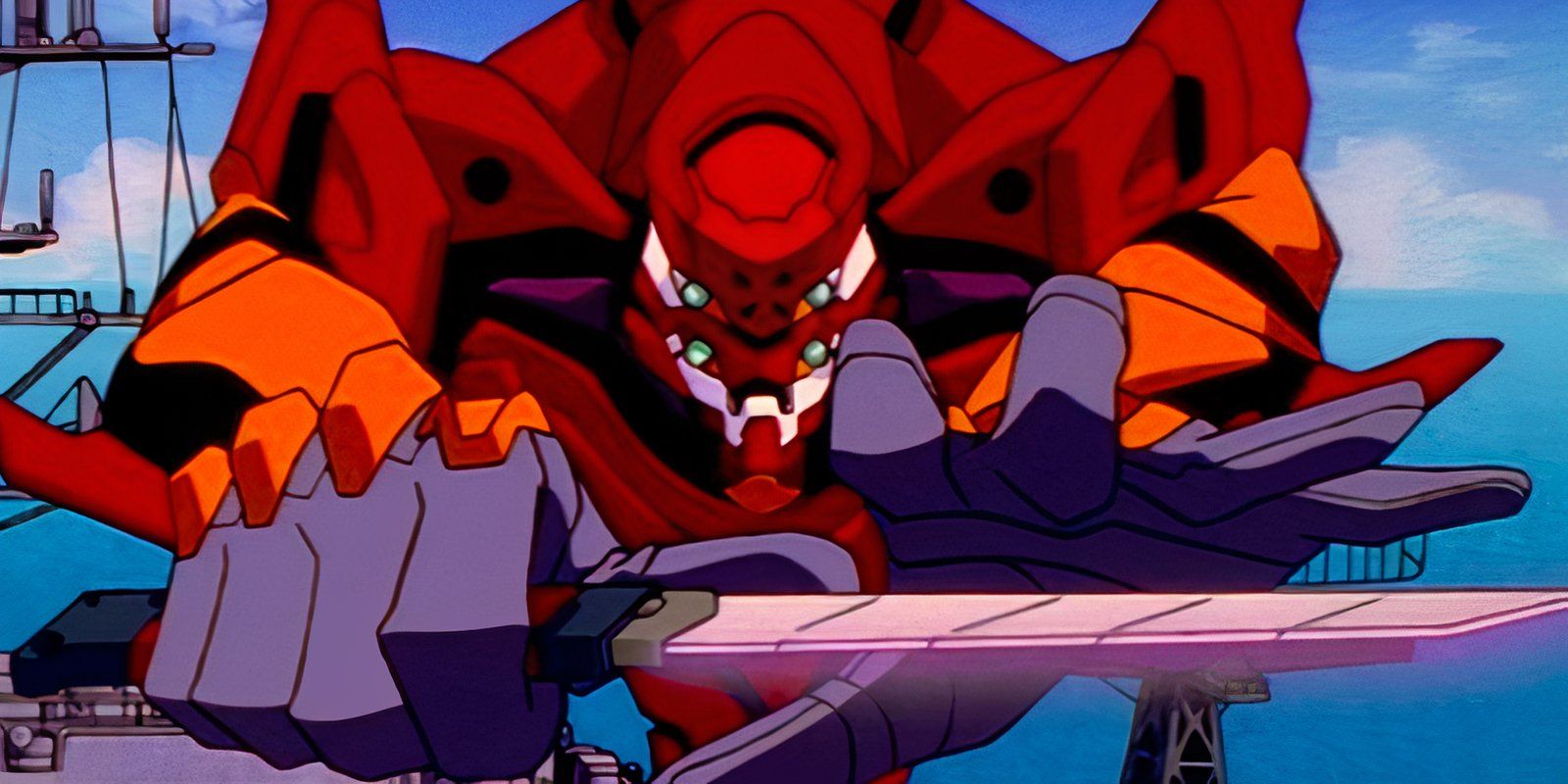Eva Unit 02 con lama