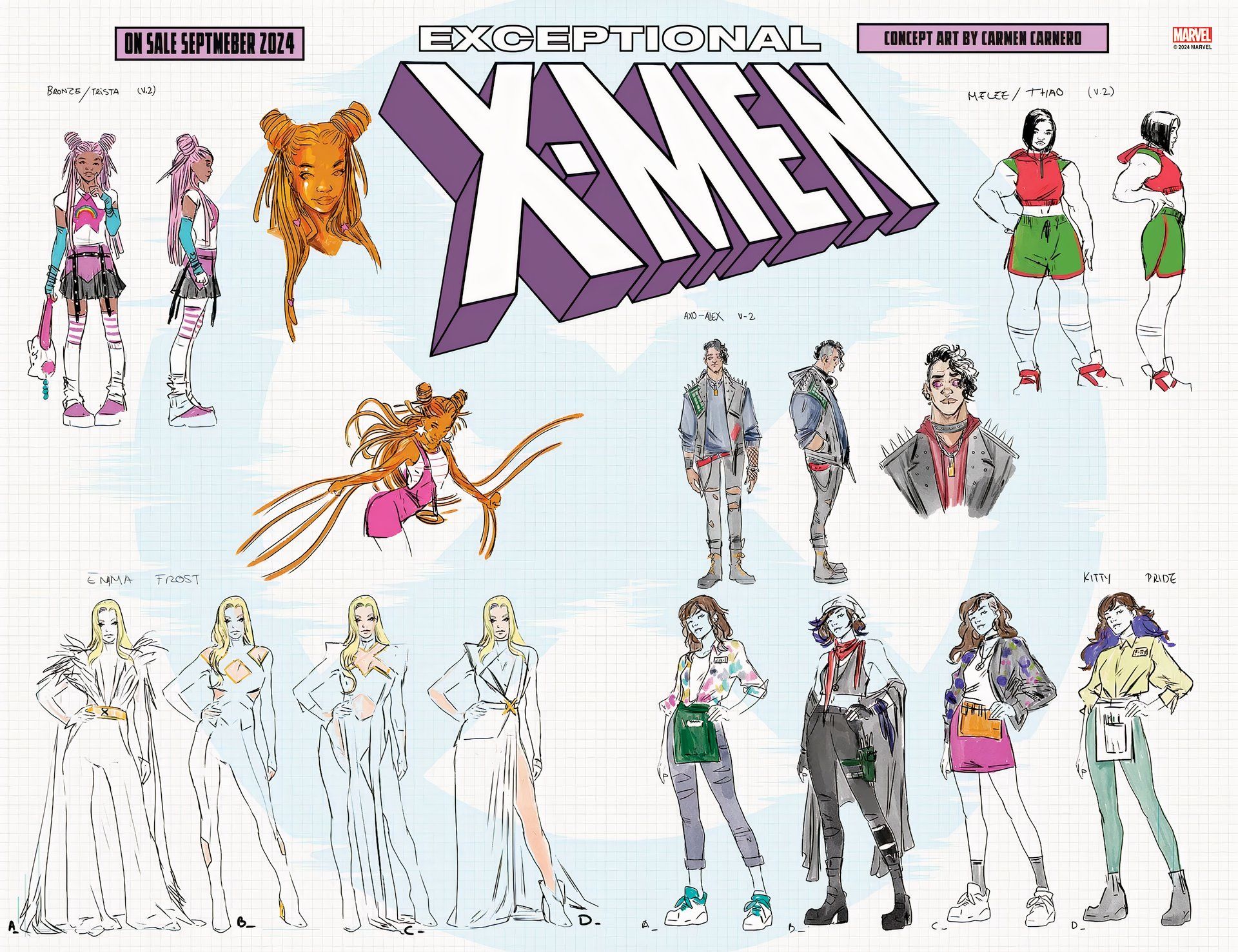 X-Men Officially Reveals Codenames & Powers of 2024's New