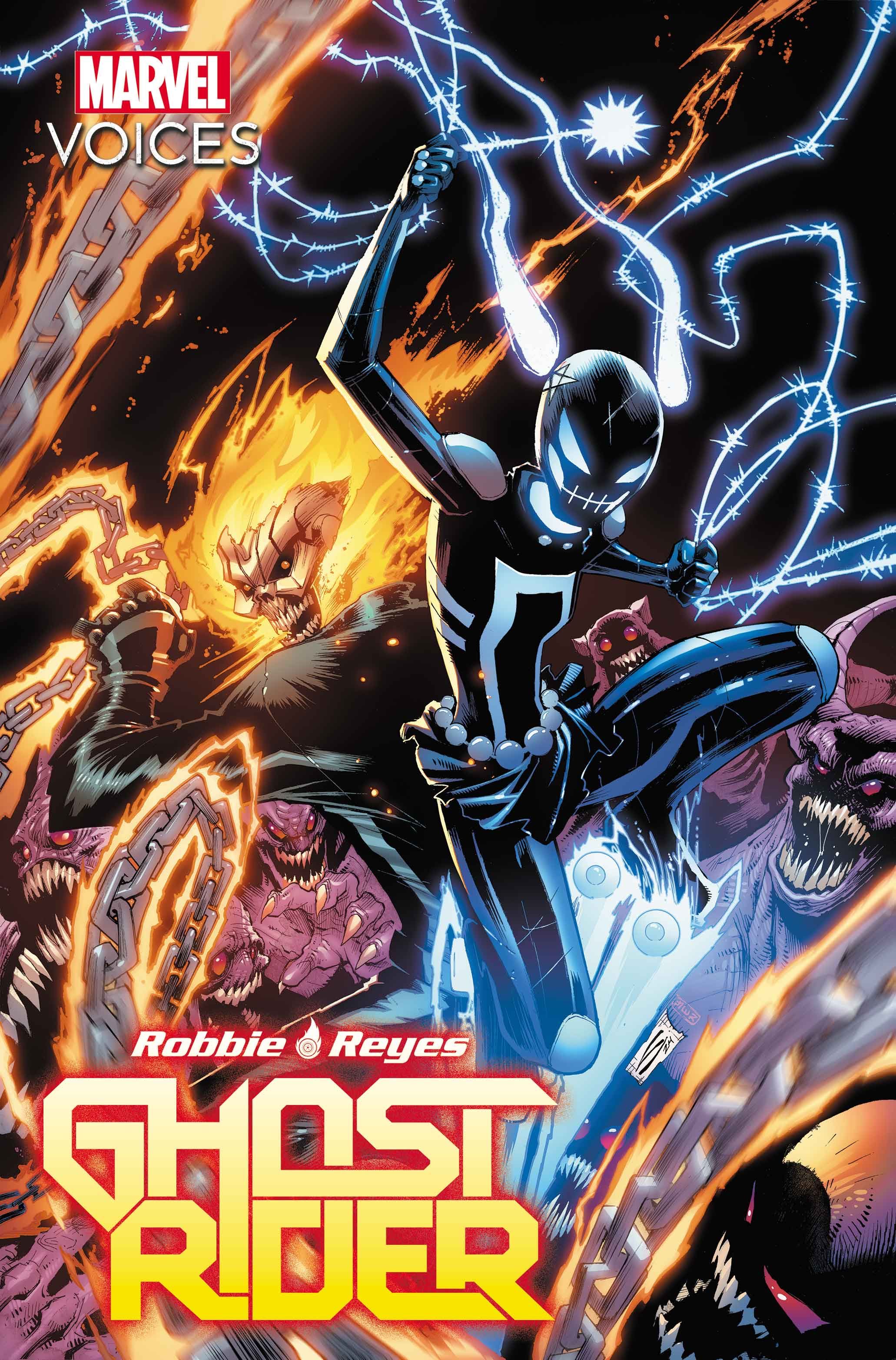 Ghost Rider: Capa completa especial de Robbie Reyes por Gerardo Sandoval