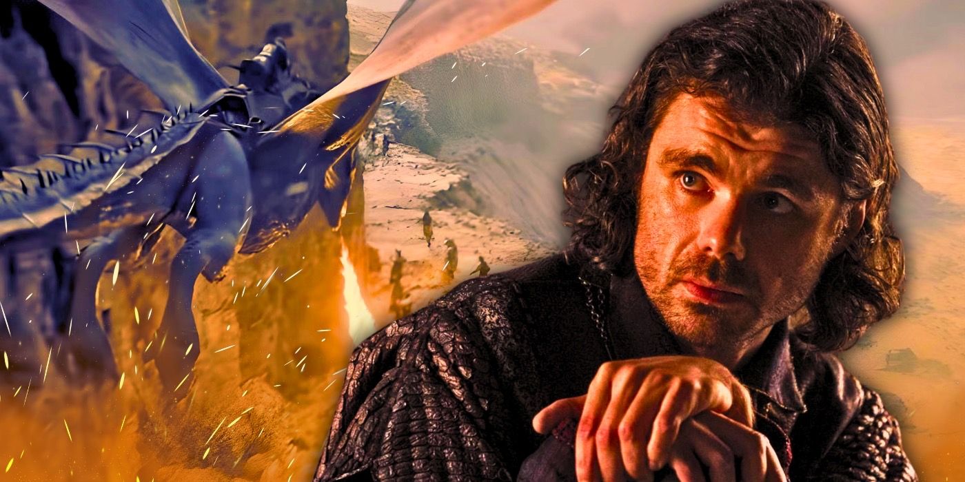 Larys Strong and Seasmoke House of the Dragon