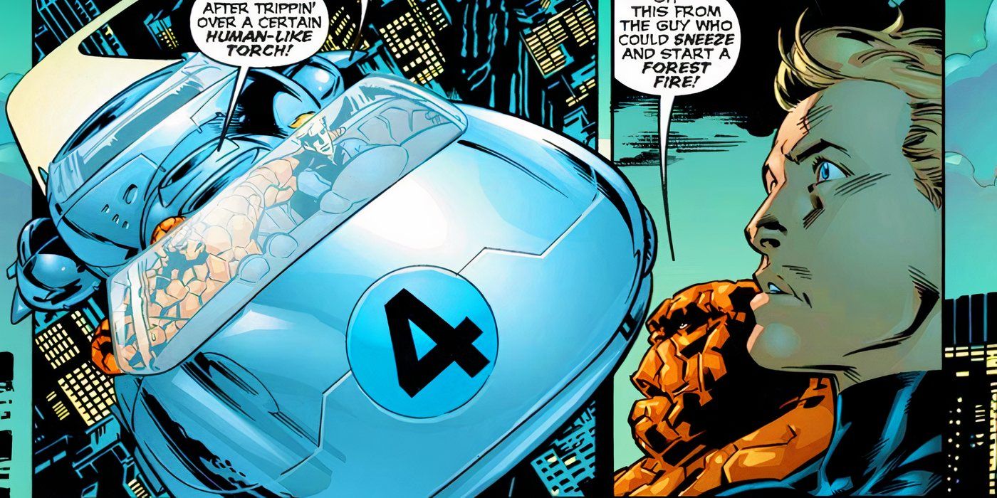 MCUs New Fantastic Four Vehicle Finally Brings Howard Starks First Dream To Life 14 Years Later