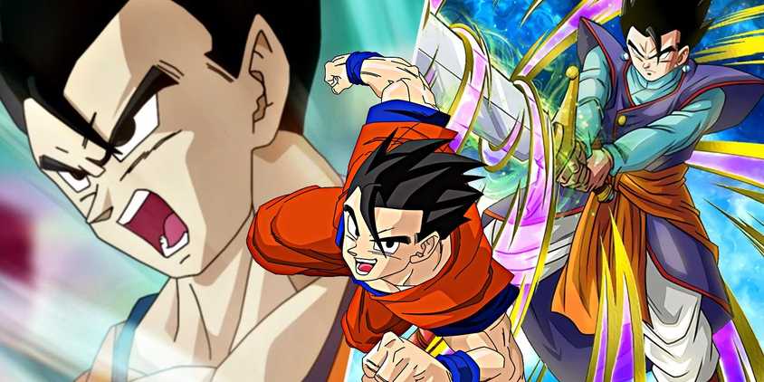 Image showing Gohan in his various forms during his high school days