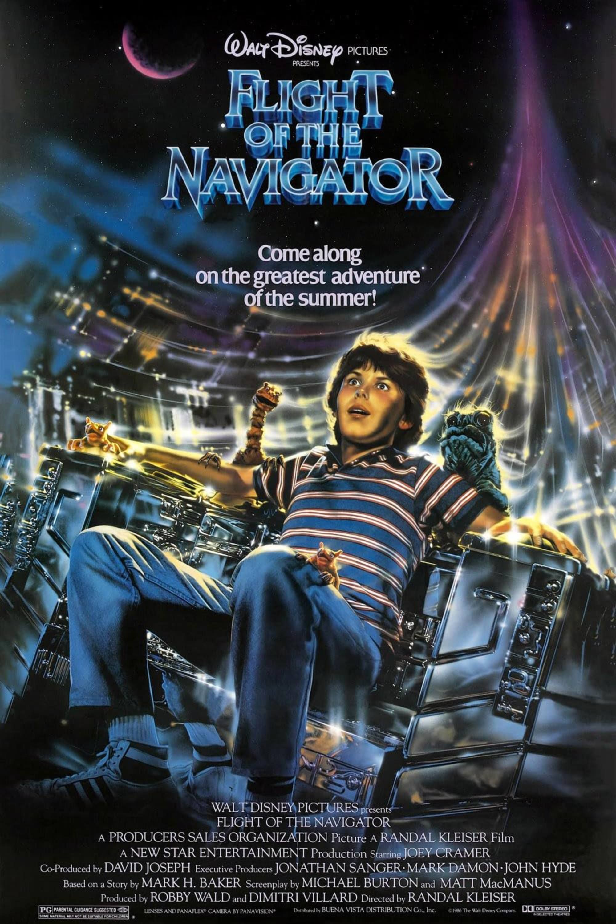 Flight of the Navigator (1986) - Poster