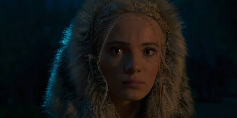 Freya Allan as Ciri in The Witcher season 4.