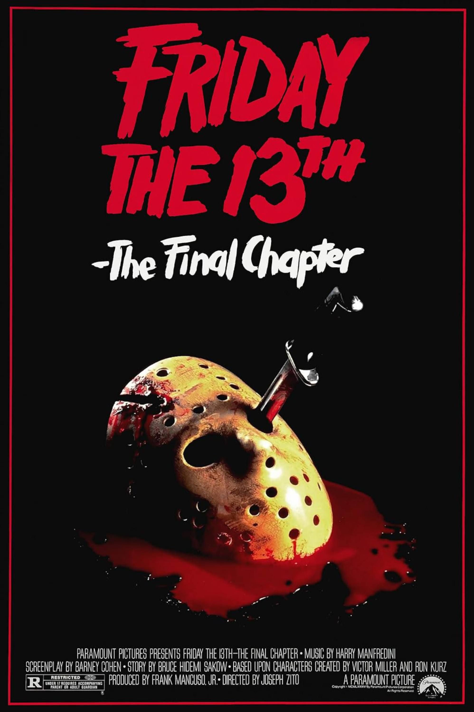 Friday the 13th_ The Final Chapter (1984) - Poster