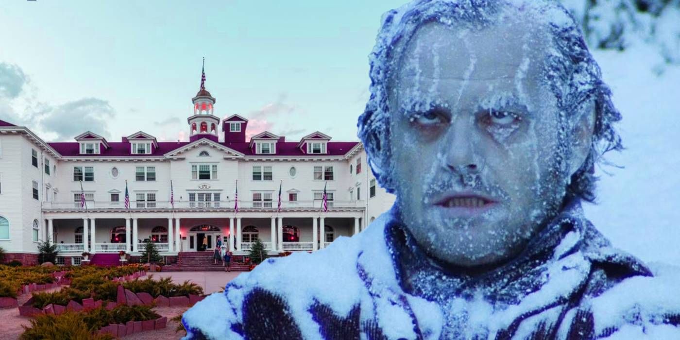 Frozen Jack Torrance and Stanley Hotel Custom Image