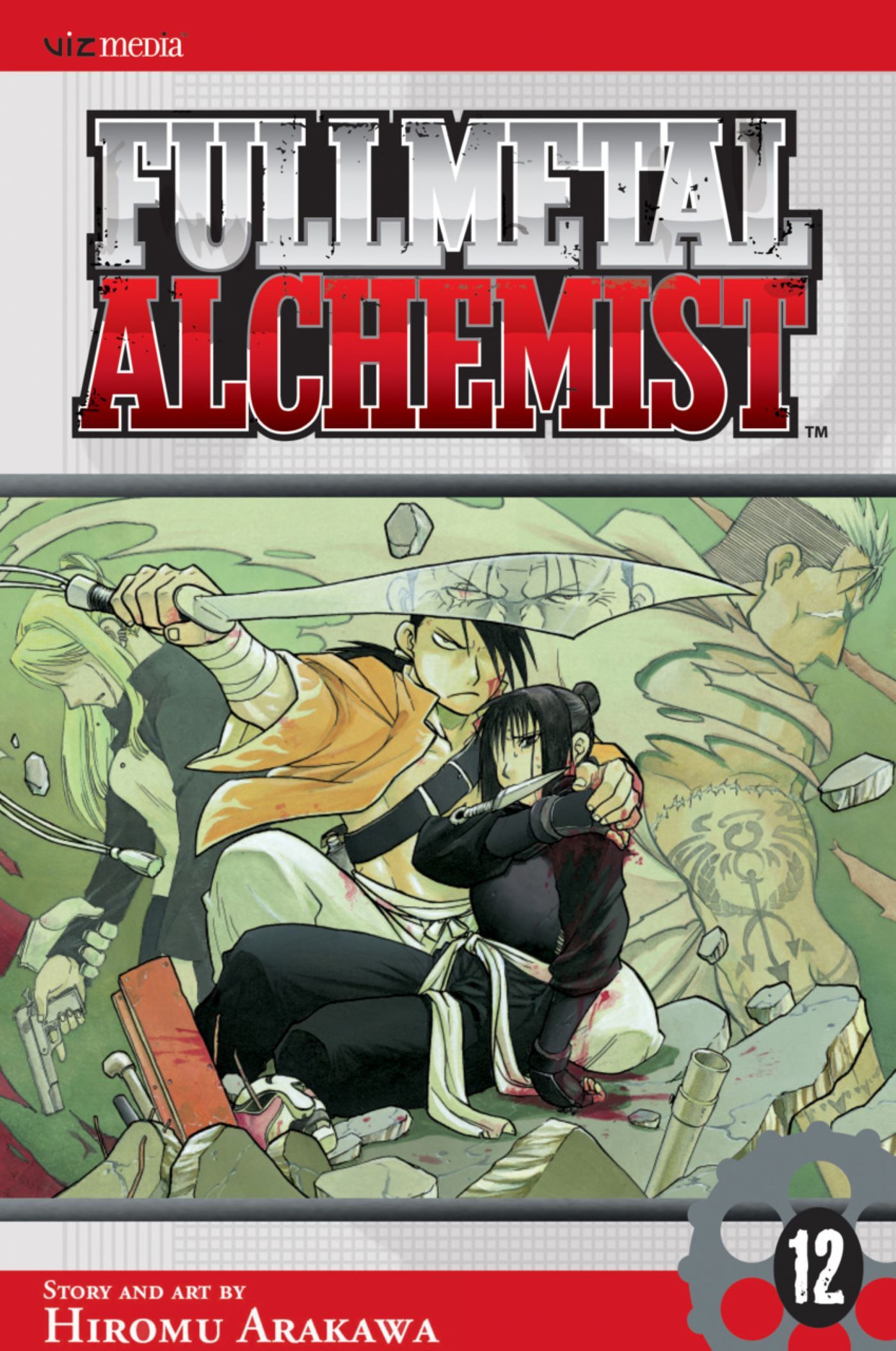 Fullmetal Alchemist - Capa do Volume 12