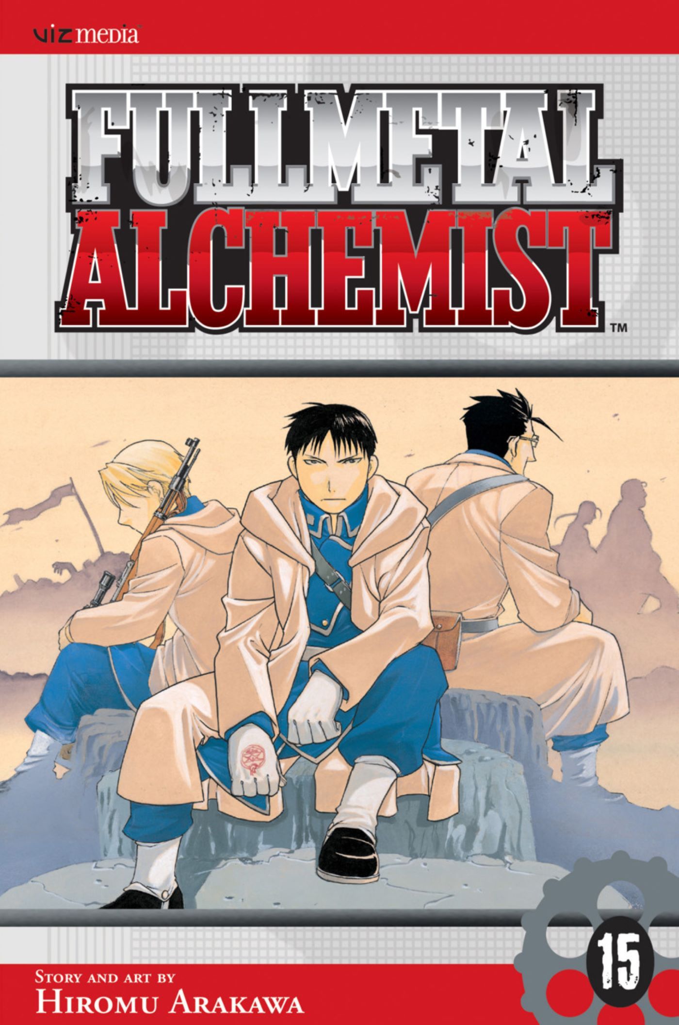 Fullmetal Alchemist - Capa do Volume 15