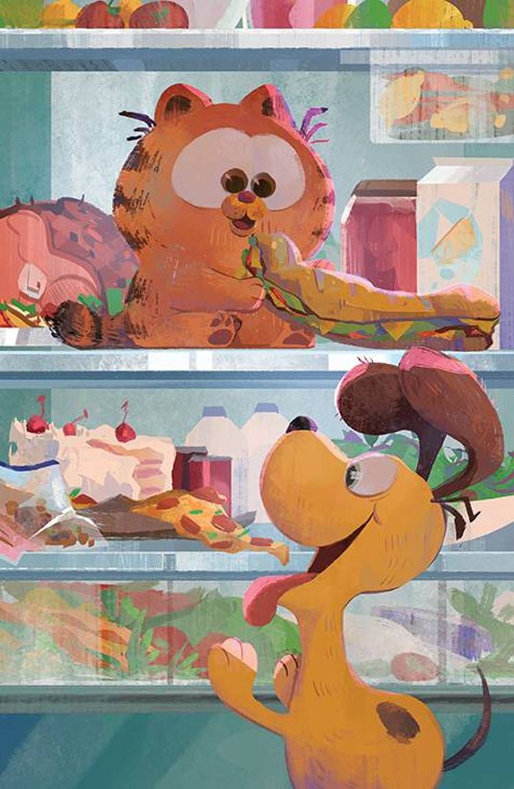 Garfield Abstract Garfield's New Comic Design Officially Revealed in Latest Evolution of ...