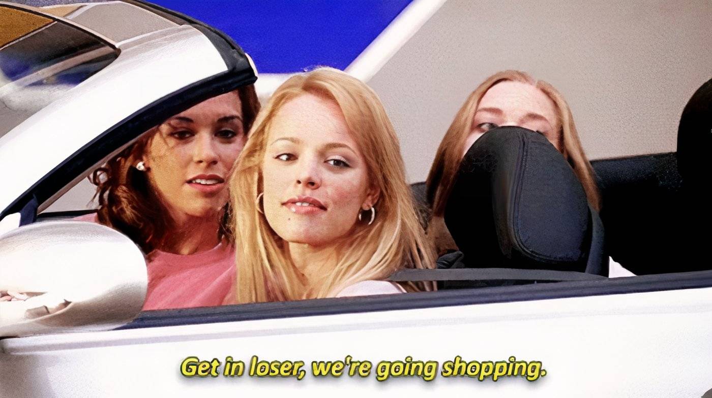 Maglietta Donna 'Get In Loser We're Going Killing' Horror Movie - Regalo Uomo/Donna, Taglia M, Colore Rosa, Stampe Per Halloween
