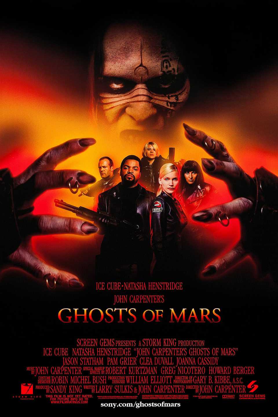 Ghosts of Mars (2001) - Poster