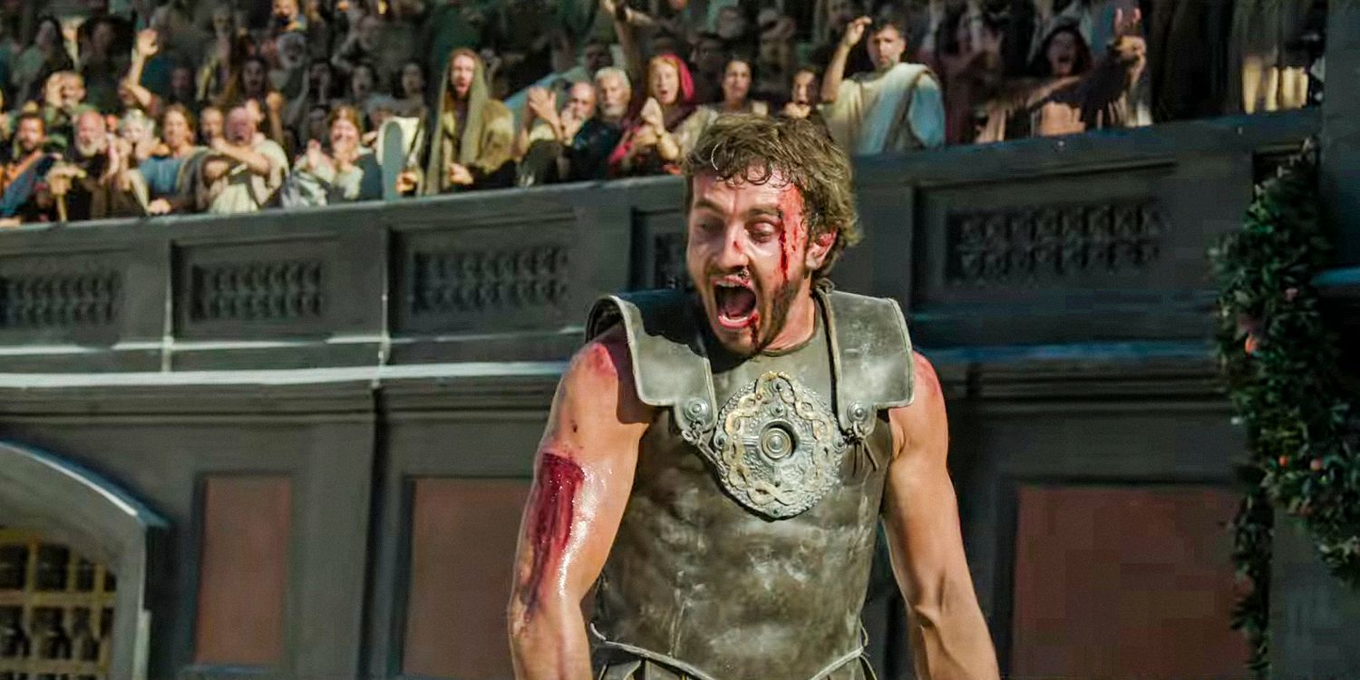 Gladiator 2 Star Paul Mescal's Dad "Lost His Mind" Because Ridley Scott's 2000 Epic Movie Is His Favorite