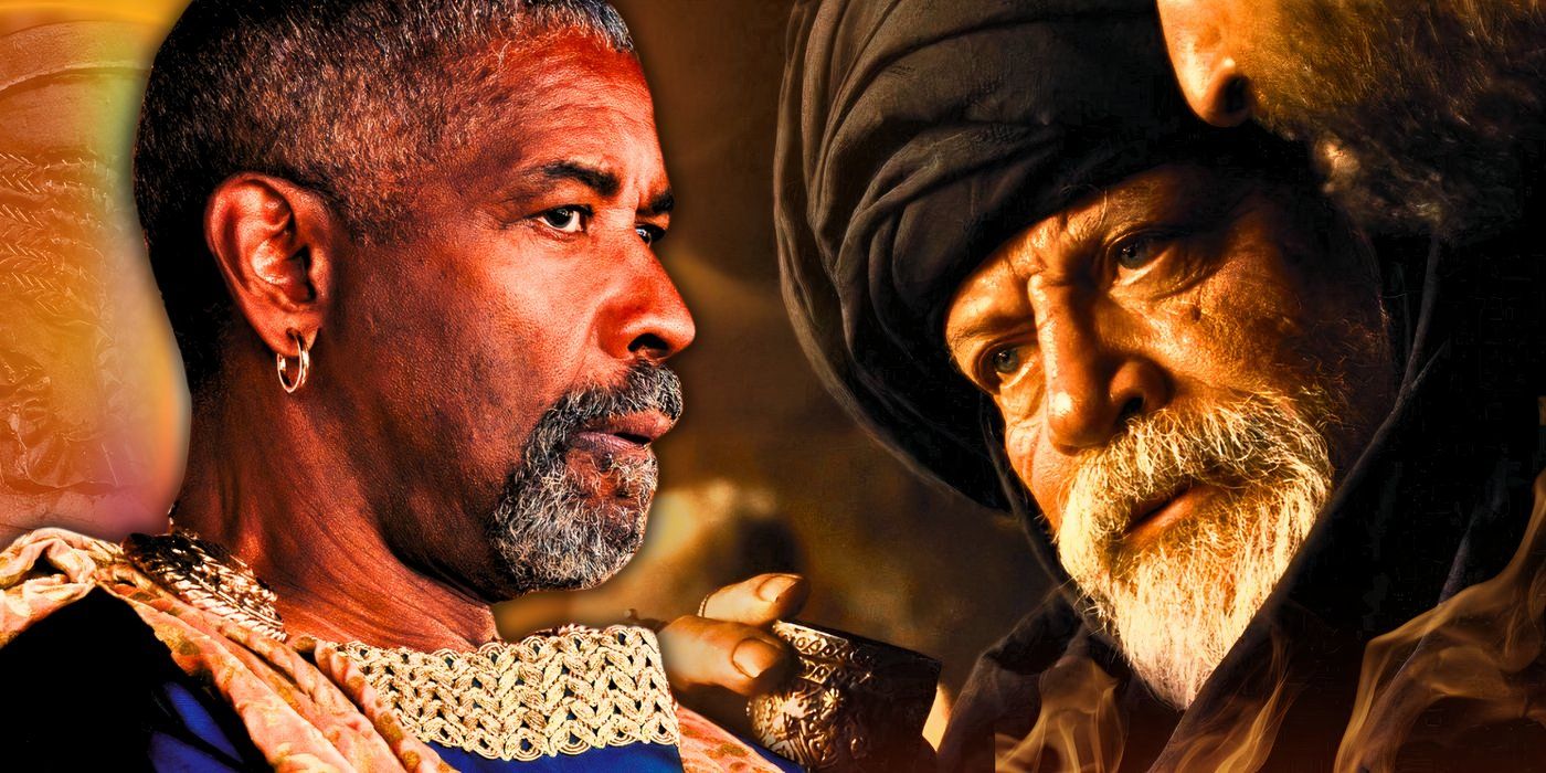 Denzel Washington's Gladiator 2 Character Changes A Key Detail From The Original Movie