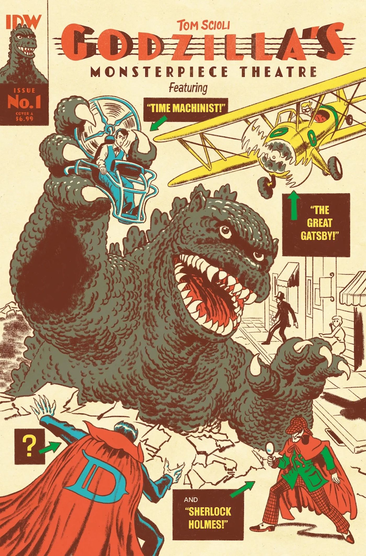 Godzilla's Monsterpiece Theatre 1 cover