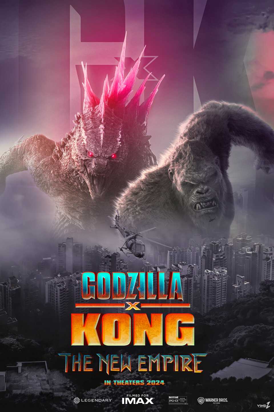 Godzilla x Kong The New Empire Film Poster