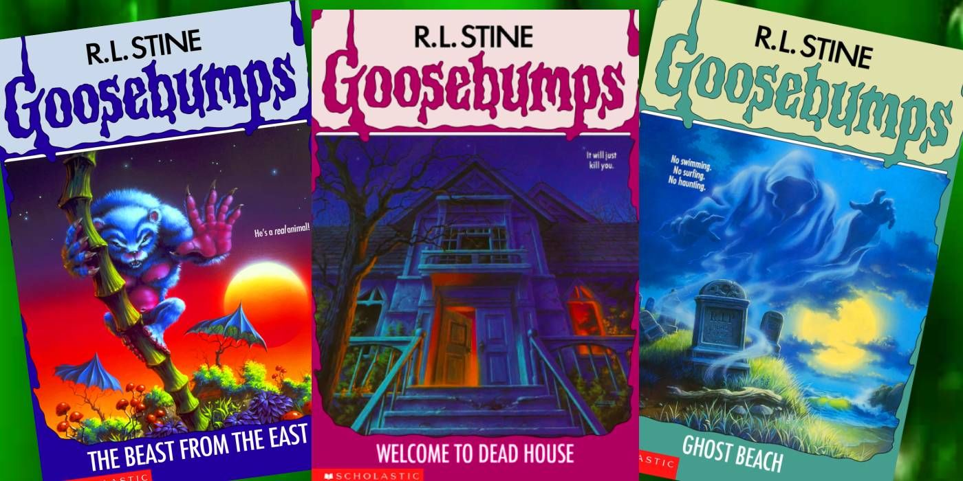 Imagem personalizada dos livros Goosebumps