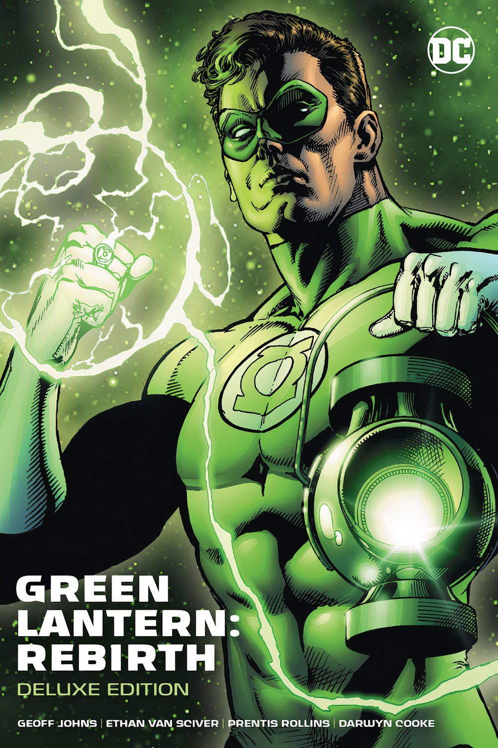 Green Lantern Rebirth Deluxe Edition DC Comic Cover Art