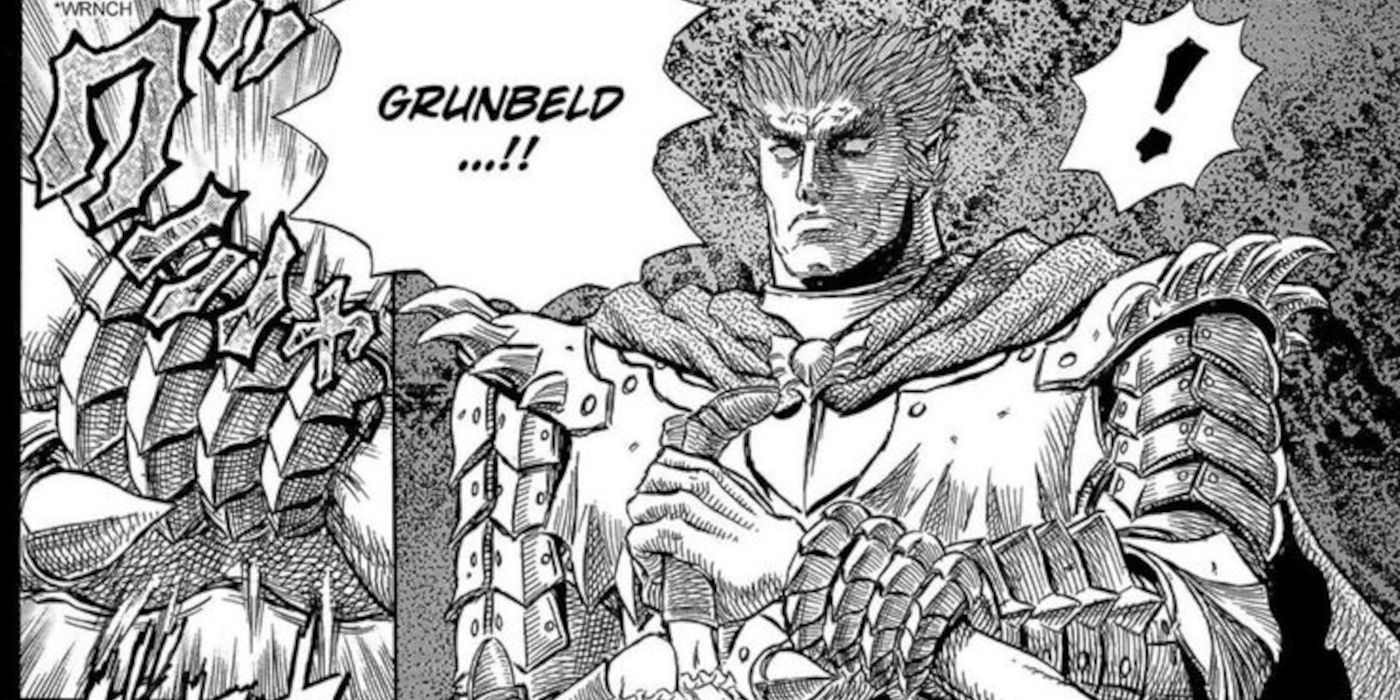 Grunbeld in the Berserk manga