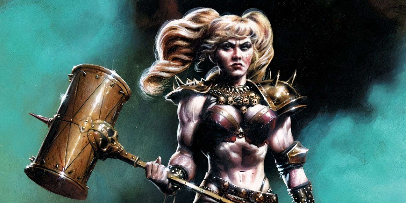 Harley Quinn #36 barbarian feature cover image