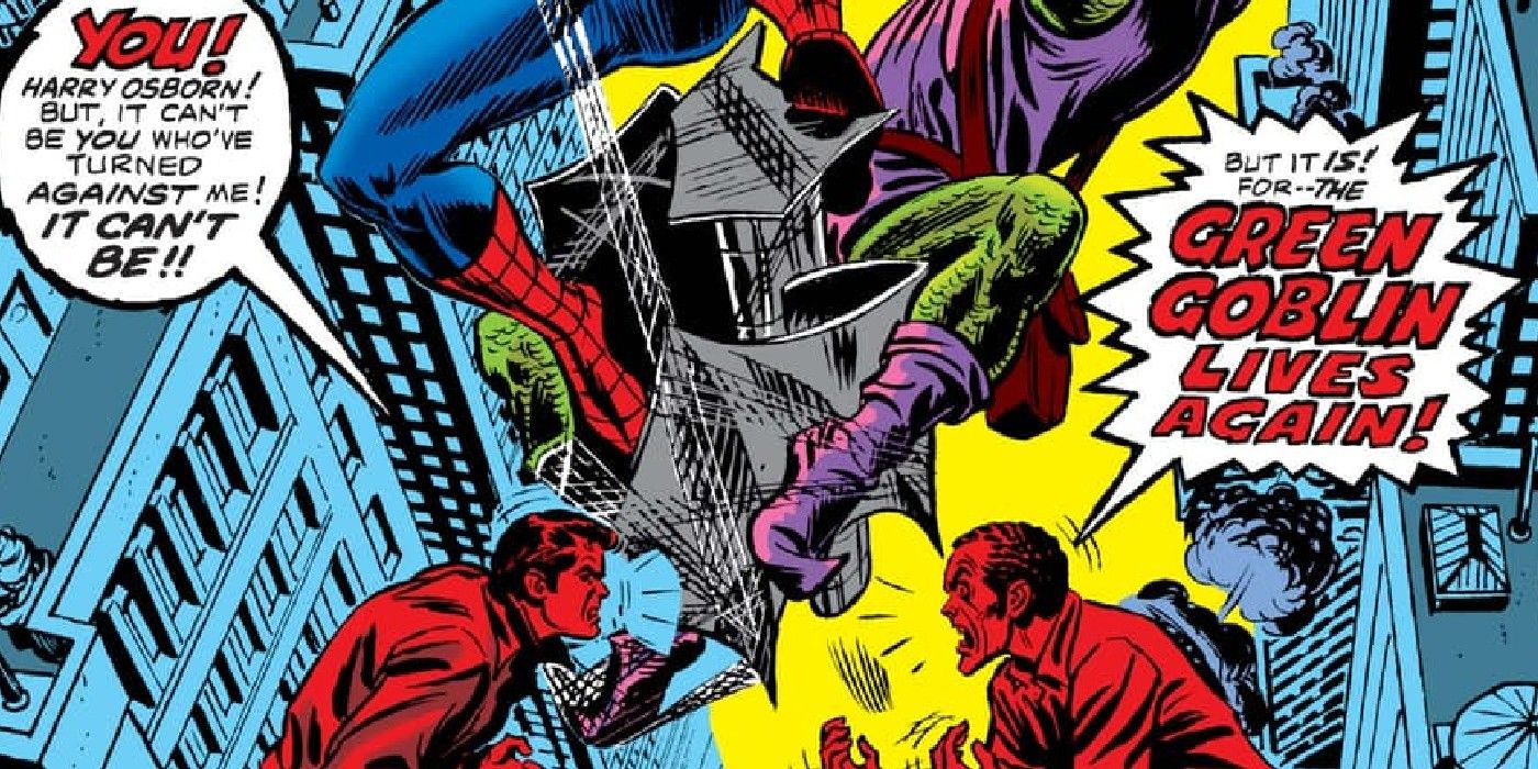 harry osborn becomes the green goblin and spider-man loses it 2