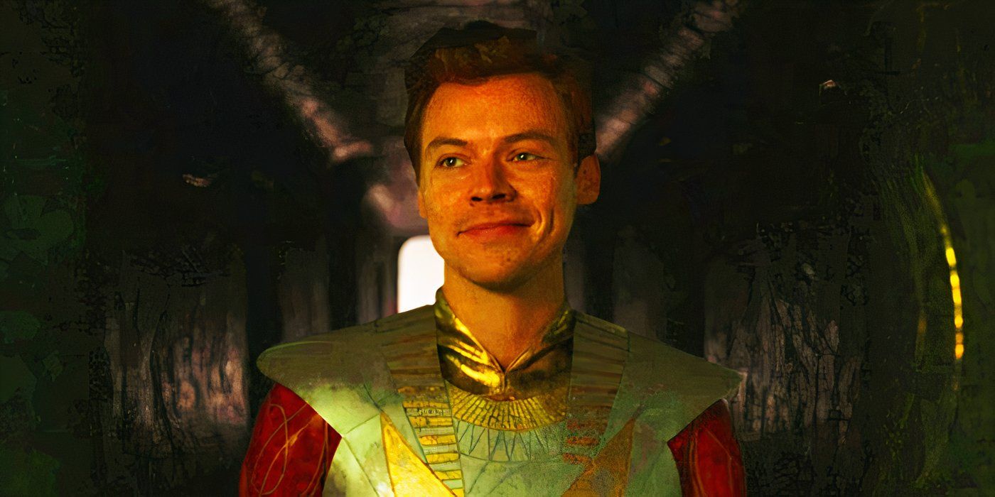 Harry Styles as Eros in Eternals' surprising post-credits scene