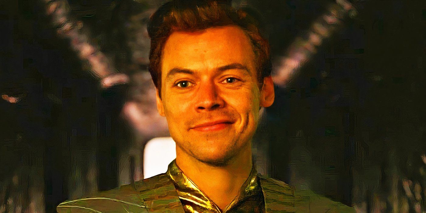 Harry Styles' Eros smiles in 