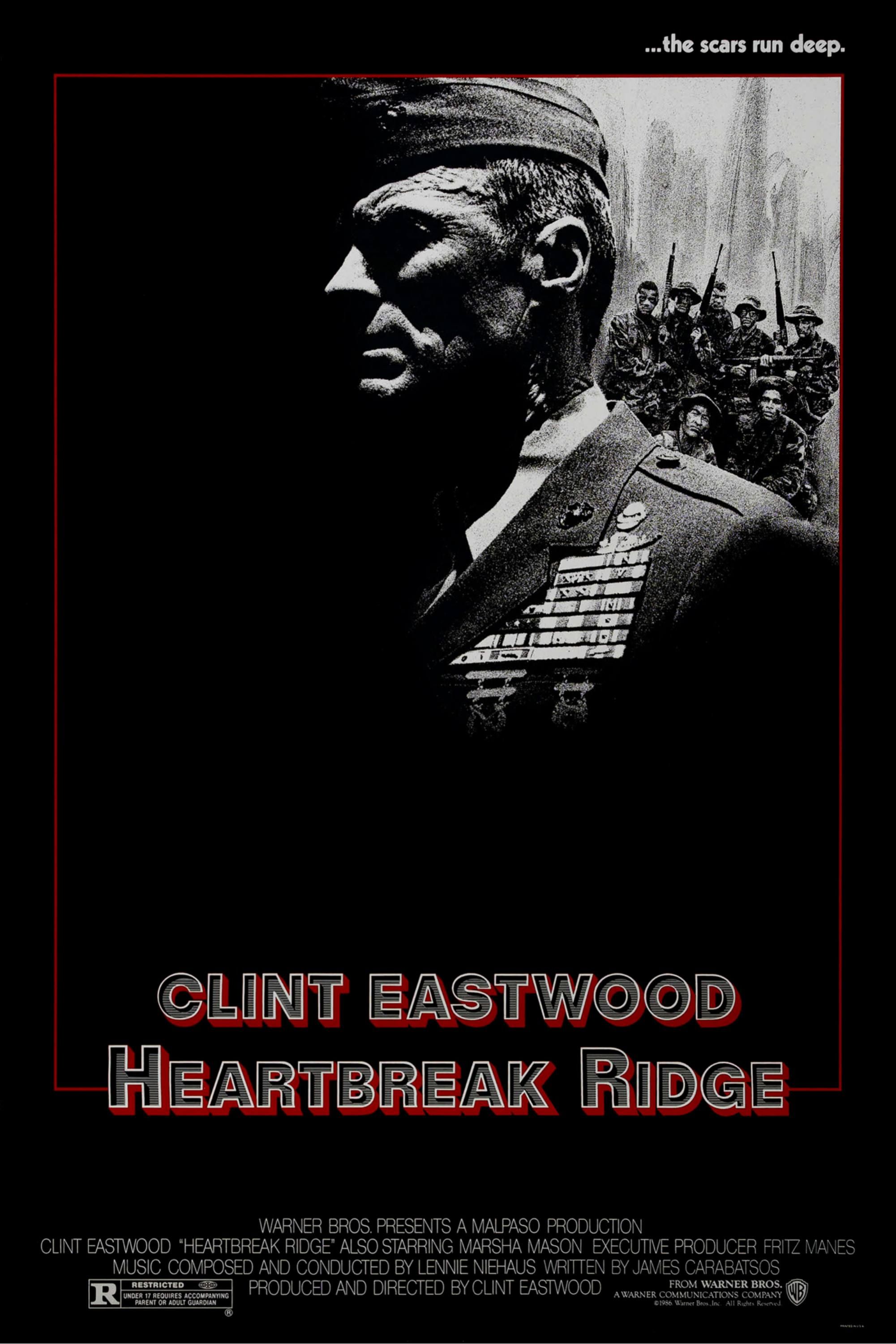 Heartbreak Ridge (1986) - Poster