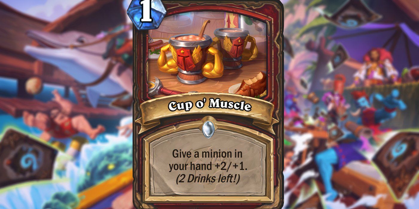 Hearthstone Perils in Paradise Card Reveals: Get Buff With The Warrior Diet