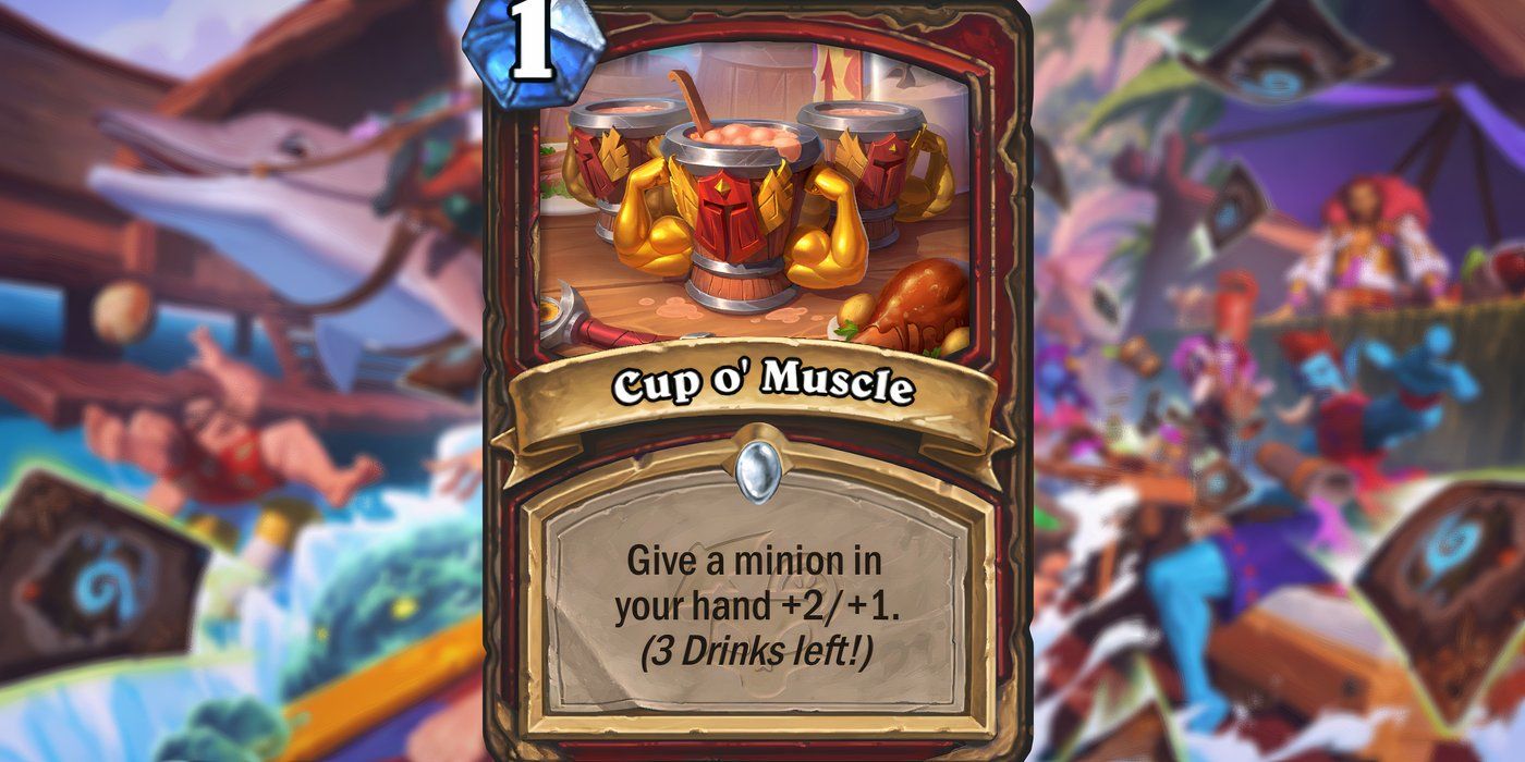 Hearthstone Perils in Paradise Card Reveals: Get Buff With The Warrior Diet