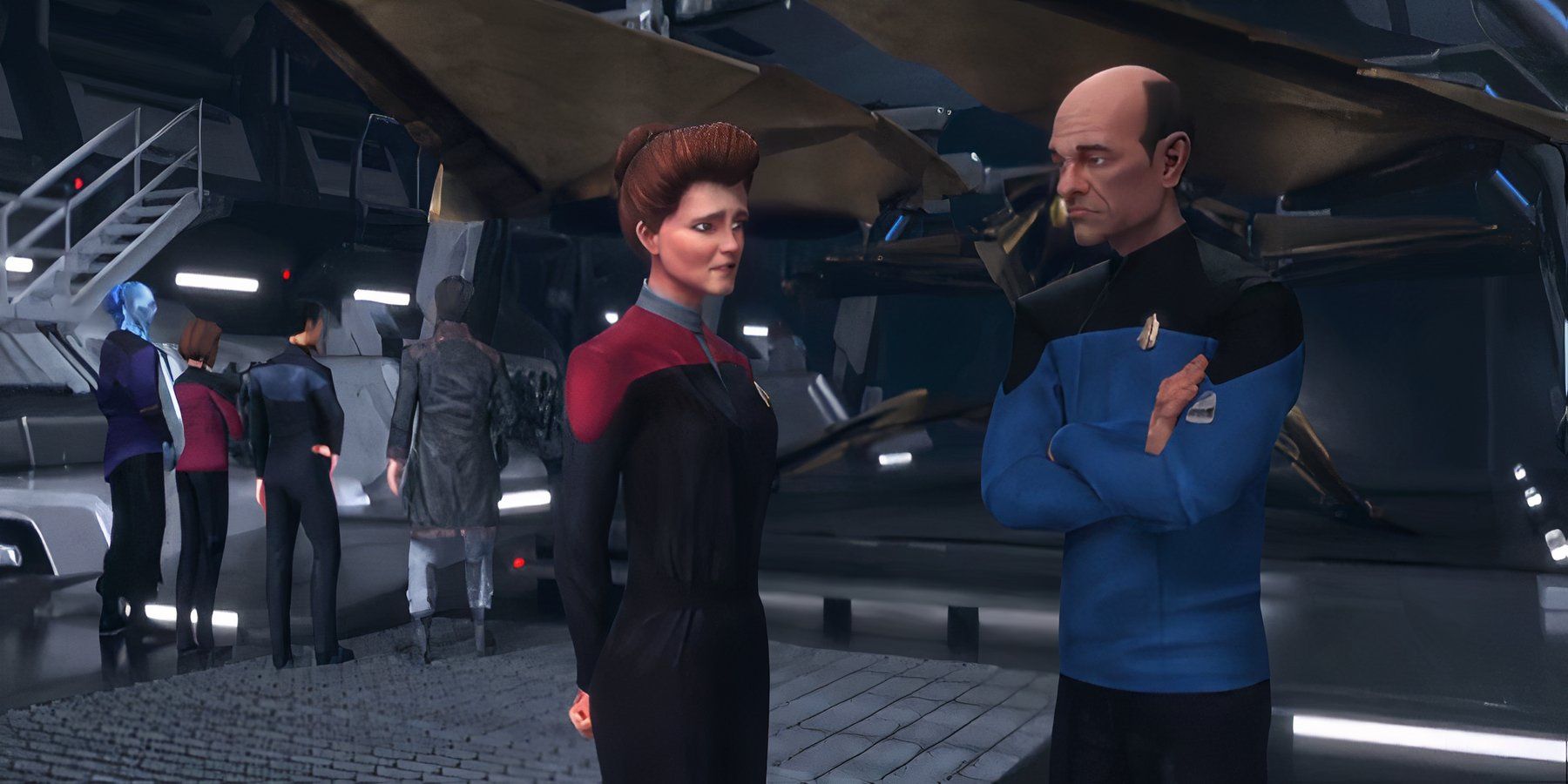 Star Trek's Janeway Finally Sees Voyager's Doctor As A Hero