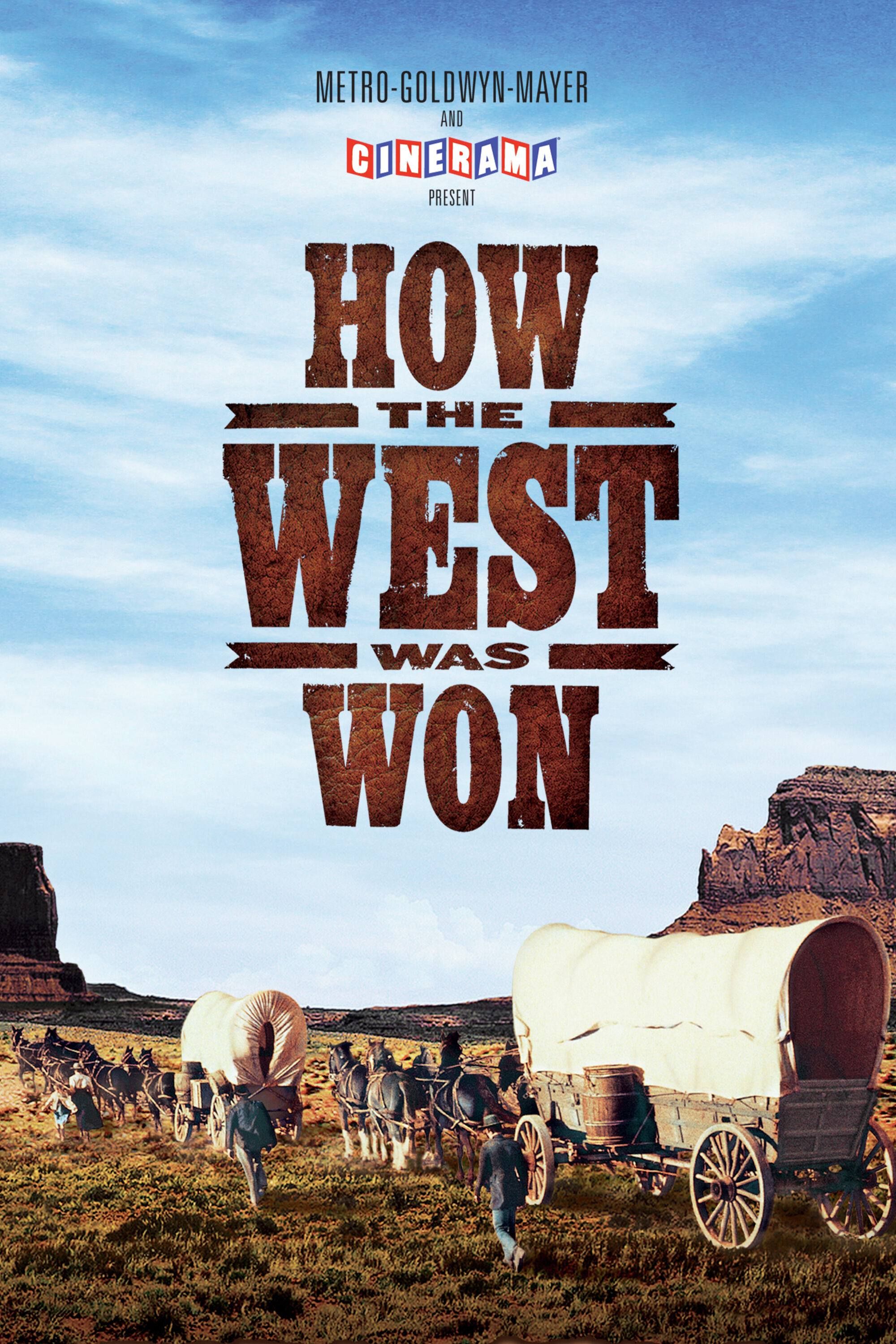 How the West Was Won - Poster
