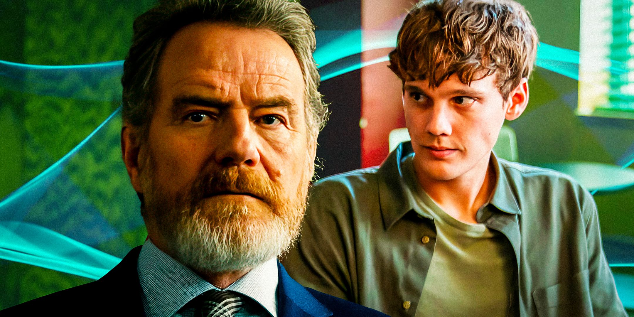 Bryan Cranston e Hunter Doohan como Michael e Adam Desiato em Sua Honra