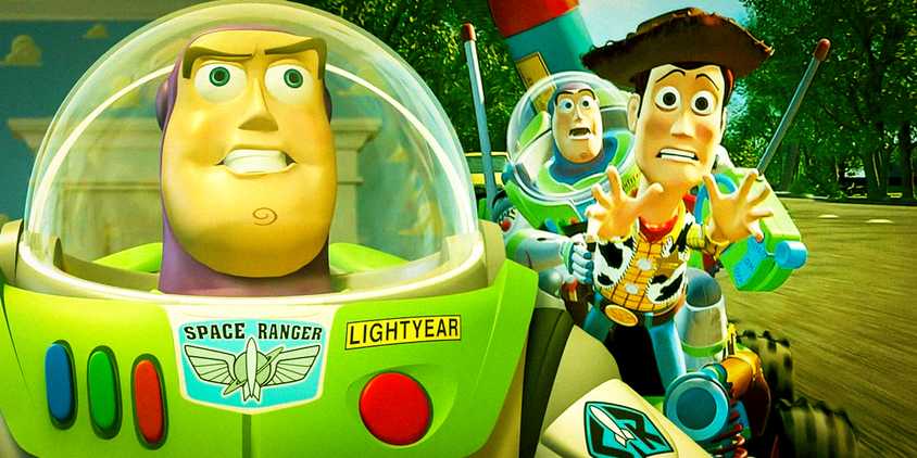 Buzz and Woody from Toy Story