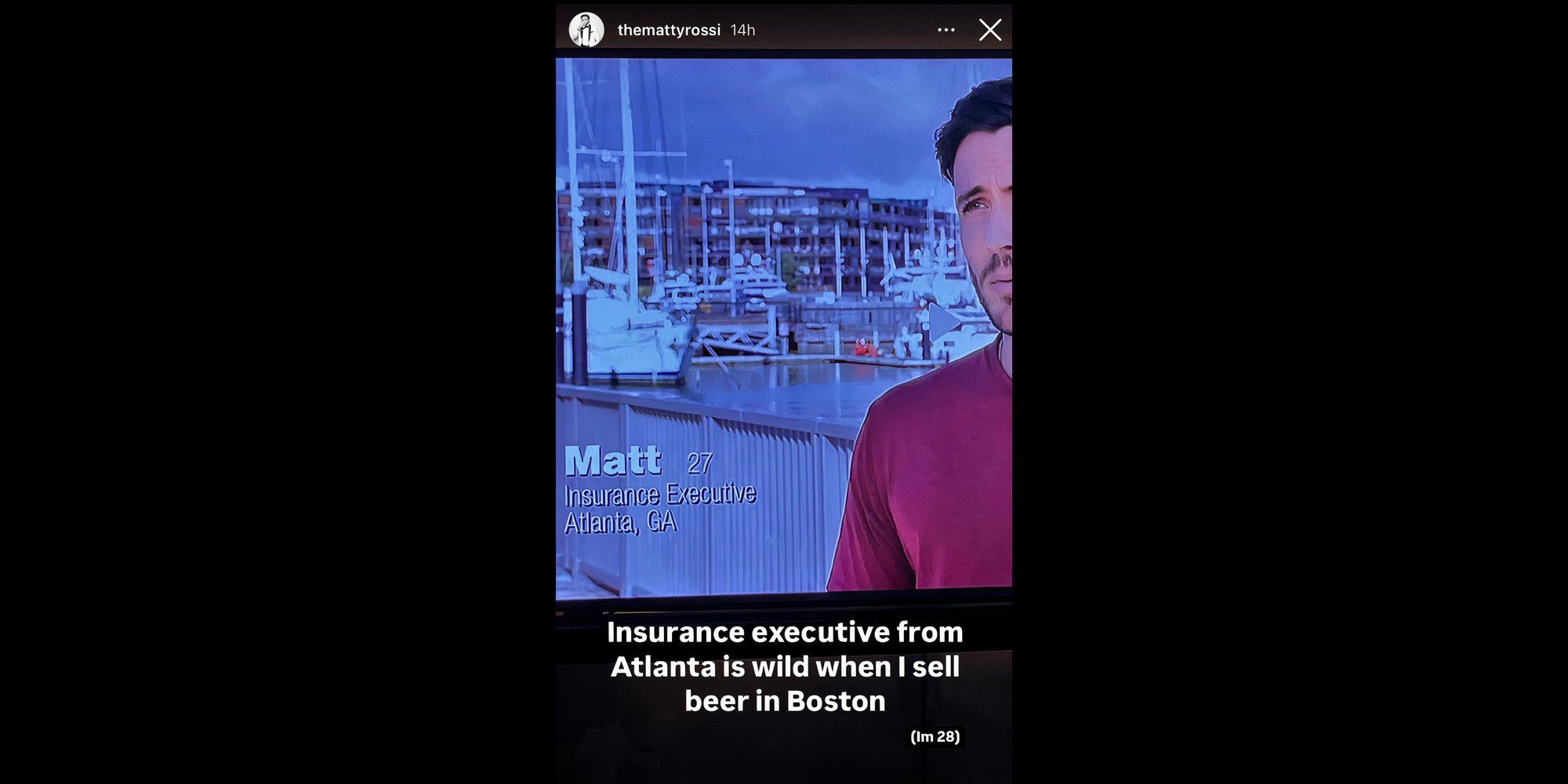 The Bachelorette Season 21's Matt Rossi Instagram Story About Bio Error