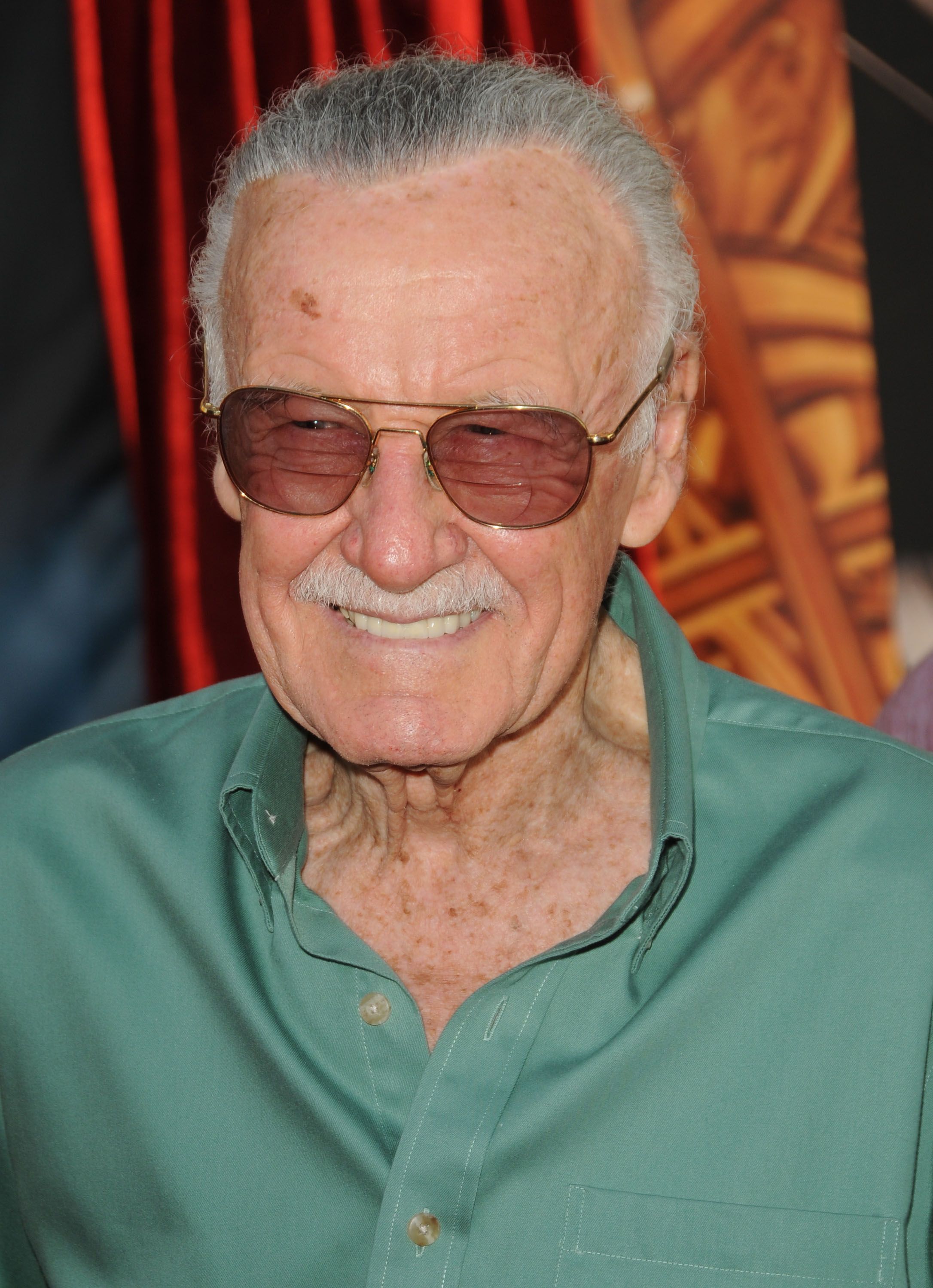 Stan Lee's headshot at the 