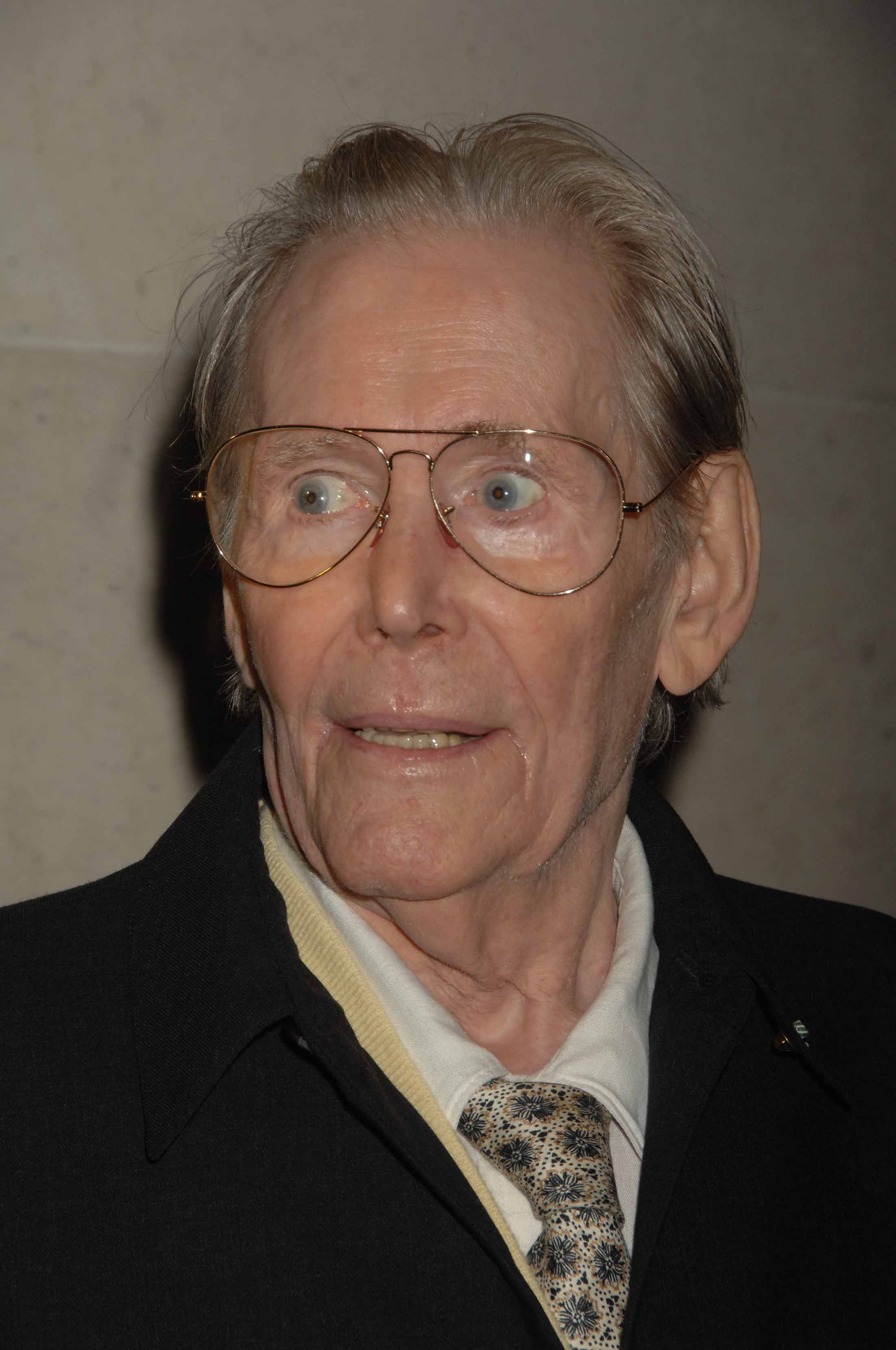 Headshot Of Peter O'Toole In The Times BFI 50th London Film Festival