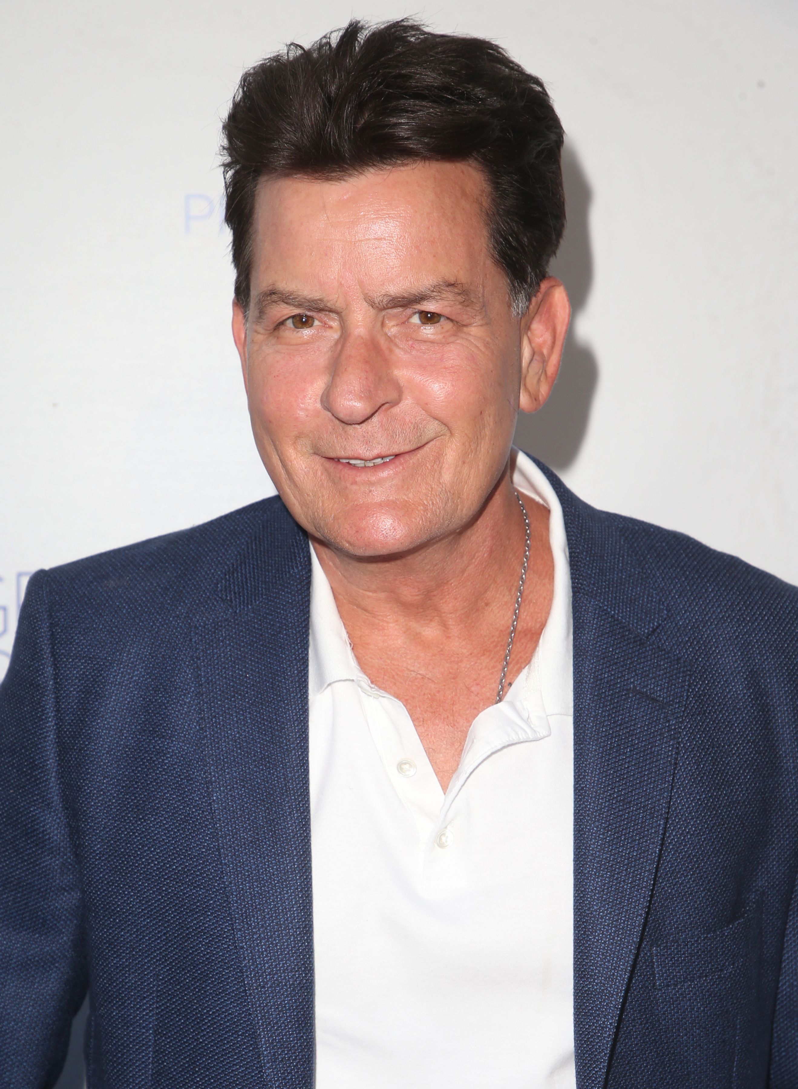 Headshot Of Charlie Sheen In The  Project Angel Foods' 28th