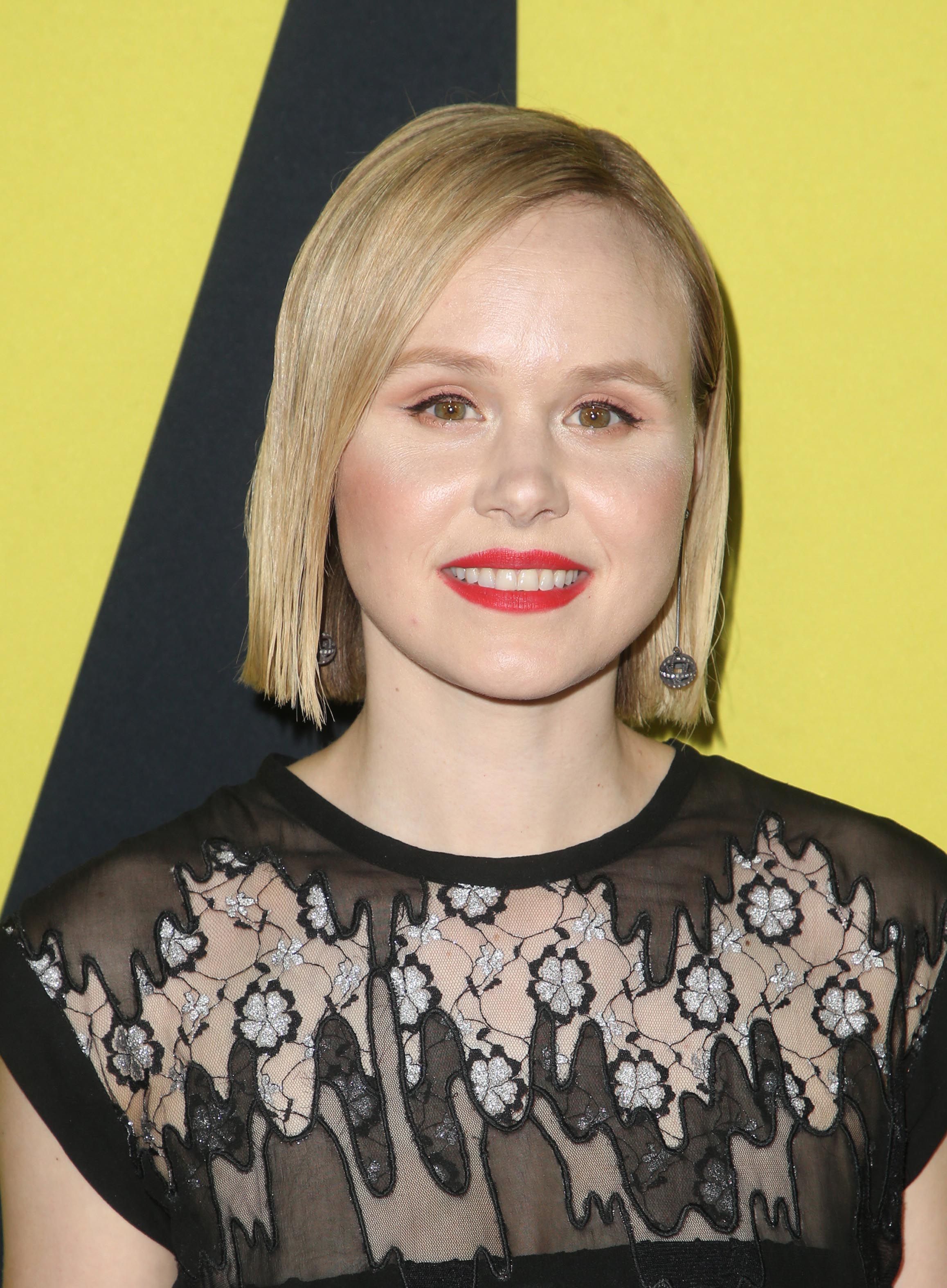 Headshot Of Alison Pill In The Star Trek: Picard TV Show Premiere