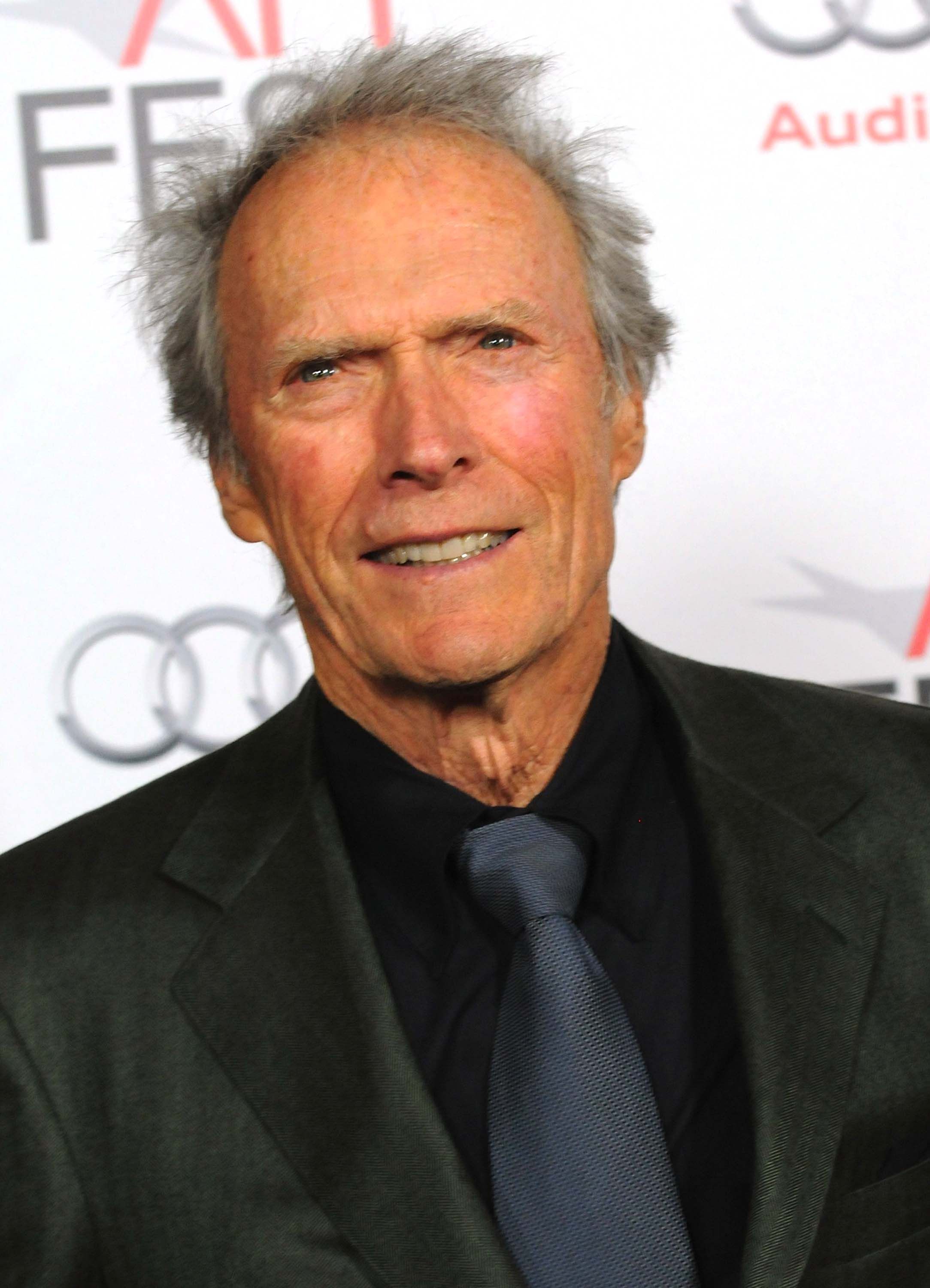 Headshot Of Clint Eastwood In The AFI Fest 2011